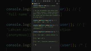 JavaScript Data Structures Mastering Objects in 60 Seconds coding javascriptobjects short [upl. by Nuahsed40]