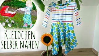 Kleid nähen für Anfänger  Anleitung mit Schnittmuster [upl. by Alliuqat]