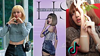 Blackpink Lisa Lalisa Manoban 104 Tiktok Compilation Part 4  Tiktok Edits  Real Size [upl. by Akenahs]