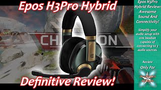 Epos H3Pro Hybrid Review Awesome Sound And Connectivity [upl. by Timmy]