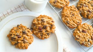 Soft and Chewy Maple Oatmeal Cookies Recipe [upl. by Nohsed]