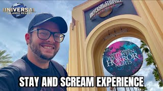 WHY You Should Do Stay and Scream Halloween Horror Nights Orlando [upl. by Frame691]