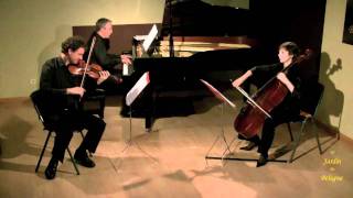 Enrique Granados Piano Trio op 50 3 Duetto [upl. by Inalak]