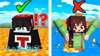 IF YOU CHOOSE THE WRONG WAY YOU DIE  Minecraft Challenge  OMOCITY 😂   Tagalog [upl. by Poree90]