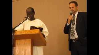 Siaka Traore President Burkina Faso Mennonite Church [upl. by Ednalrym]