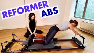 Pilates Reformer Workout  ABS  8 Minutes 🔥 Reformer Pilates Core Workout [upl. by Sherri28]