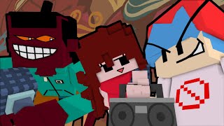 quotUndergroundquot FNF VS Whitty Definitive Edition Minecraft Animation [upl. by Ali]