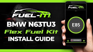 FUELIT BMW G30 M550i Flex Fuel Install [upl. by Annabal56]