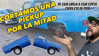 El mejor método para cortar una Chevy C10 de 1976 [upl. by Glogau]