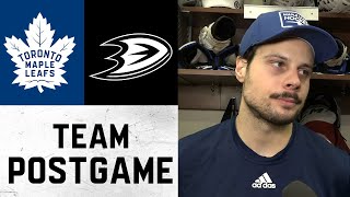 Maple Leafs Media Availability  Postgame at Anaheim Ducks  January 3 2024 [upl. by Demakis]