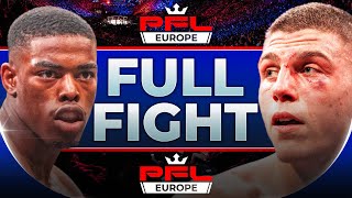 Intense Lightweight Bout  Patrick Habirora v Claudio Pacella  Full Fight  PFL Europe 1 2024 [upl. by Nylireg357]