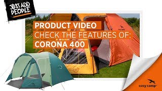 Easy Camp Corona 400 Tent 2019  Just Add People [upl. by Akenom]