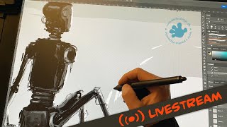 🔴 LiVE  In Love  Inktober  Digital Artwork  deutsch [upl. by Ciccia945]