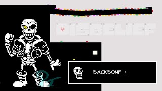 Undertale Disbelief  Papyruss BACKBONE  Phase 3 [upl. by Ellenid]