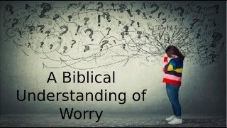 111024 How to Bionically Overcome Worry Matthew 6 [upl. by Abrahams]