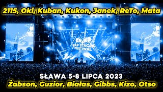 RAP STACJA FESTIVAL 2023 VLOG Bedoes Oki Kuban Żabson Mata Kukon Gibbs Young Igi Otso [upl. by Noonberg]