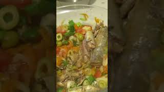 spread  salad and sardines  namaz  salata i sardine [upl. by Nolyk248]