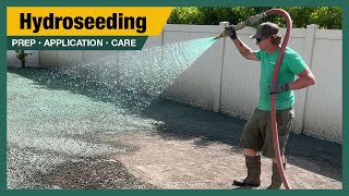 Hydroseeding  prep application and advice from a PRO [upl. by Domela]