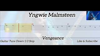 Yngwie Malmsteen  Vengeance  Tab Guitar [upl. by Loralyn]