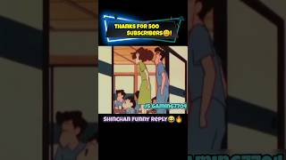 Shinchan funny reply😂🔥 shinchan sigma funny [upl. by Asiat]