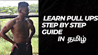 How to learn pull ups step by step tutorial in Tamil by coach Akshay ram [upl. by Agem]