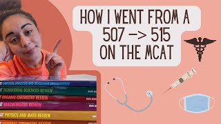 How I Improved My MCAT Score [upl. by Taddeo]