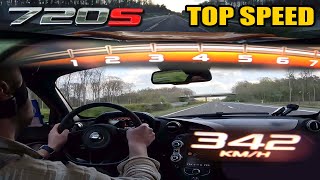 McLaren 720S has MIND BLOWING PERFORMANCE on the AUTOBAHN [upl. by Silvanus]