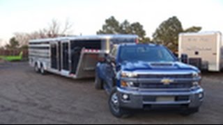 2017 Chevy 3500 Dually review with new Duramax in the Rockies [upl. by Ddart]