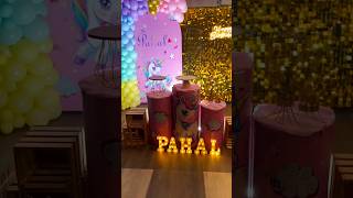 Unicorn Theme  Balloon Decorator in Patna  Balloons Decorations in Patna  Balloon Decorators [upl. by Cyrilla]