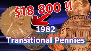 Are Your 1982 Pennies Worth Money Large and Small Date Varieties Explained [upl. by Anailuig715]