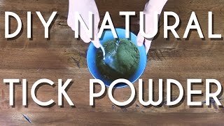 Natural Flea And Tick Powder DIY [upl. by Houser]