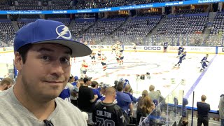 My Unforgettable NHL Hockey Experience  Tampa Bay Lightning vs Florida Panthers at Amalie Arena [upl. by Leiuqeze]