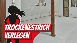 Trockenestrich verlegen  Bauhelden [upl. by Varian701]