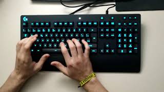 Teclado Logitech G213 Prodigy  UNBOXING Y REVIEW [upl. by Cynth]