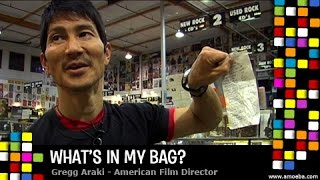 Gregg Araki  Whats In My Bag [upl. by Ruddie585]