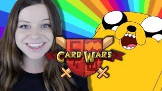 Adventure Time Card Wars App Review amp Gameplay [upl. by Utimer]