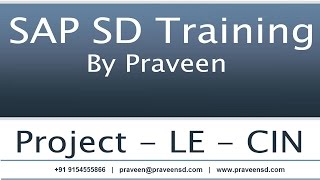 SAP SD Availability Check  Delivery Scheduling  SAP SD Training By Praveen [upl. by Pedrotti364]