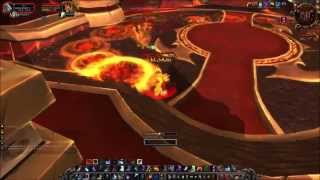 Wow Raid Boss MajorDomo Staghelm 25 Man Heroic Solo Firelands Mage PoV [upl. by Nibor848]