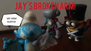 Jays Broken Arm  Zing Bot And Jay [upl. by Fruma]