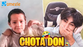 CHOTA DON 😎  Funny Trolling On OMEGLE 🤣  Rufe Bhai [upl. by Jaban]