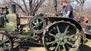 1928 Rumely X  Part 3  First Drive [upl. by Hairaza831]