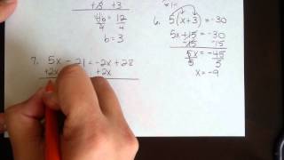 Solving Equations amp Inequalities Review of Algebra 1 [upl. by Ennaxxor298]