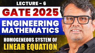 Engineering Mathematics  GATE 2025  Linear Algebra  Linear Equation by GP Sir [upl. by Aeel]