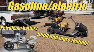 S4 E38 We build a custom throttle and road test the gasoline  electric hybrid petroleum battery [upl. by Neile]