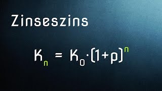 Zinseszins und Zinseszinsformel  Einfache Einführung [upl. by Anagnos]