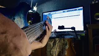 SCHECTER REAPER 7 Vs NUX MG300  PUPUN KAPTEN  Short Video [upl. by Ahsyat]