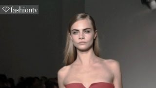 Cara Delevingne Top Fashion Week Model  FashionTV [upl. by Israel]