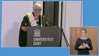 Opening academiejaar 20242025  welkomstwoord vicerector Mieke Van Herreweghe [upl. by Goar455]