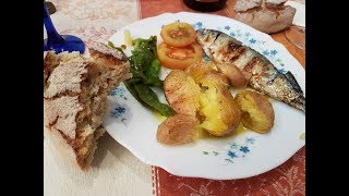 Sardinhas na Brasa com Pimentos e Batatas no Forno [upl. by Arvie741]