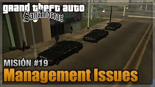 GTA San andreas  Misión 19  Management Issues Español  1080p 60fps [upl. by Vilma]